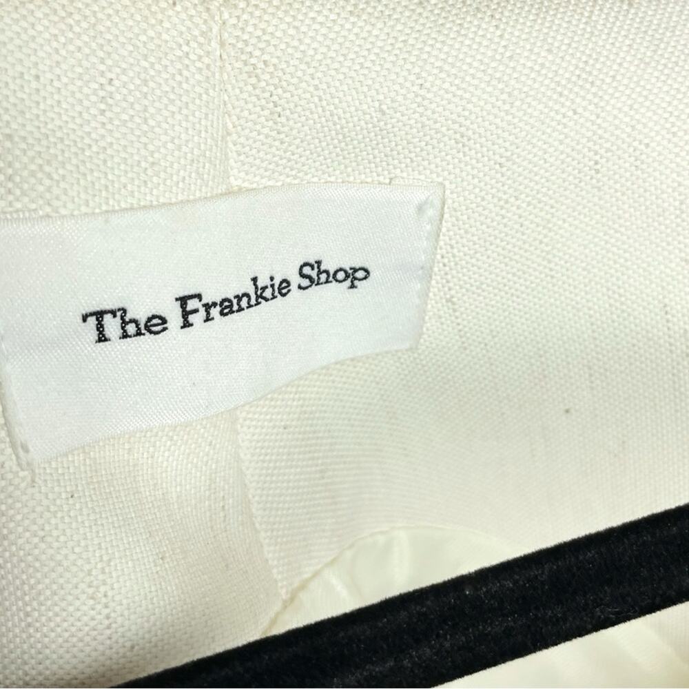 The Frankie Shop Off White Cream Ivory Indio Vest Medium - Picture 5 of 11